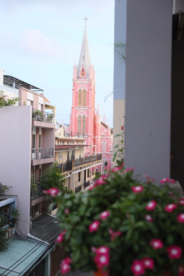 The Nguyens Cafe - Pink Church View Ho Si Minh-város Kültér fotó
